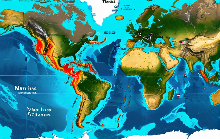 해양 판구조 - **Prompt:** A NOAA research vessel analyzing a hydrothermal vent system deep in the ocean, fully equ...