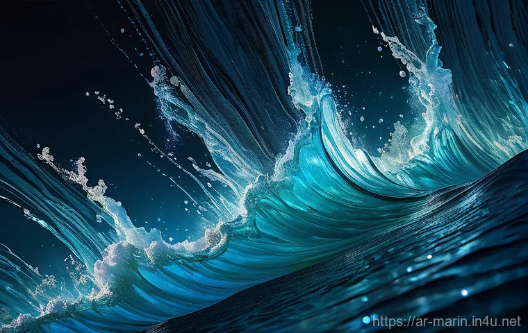 해양 화학 실험 - **Prompt 1: The Luminous Symphony of Ocean Chemistry**
    "An exquisitely detailed and artistic dep...