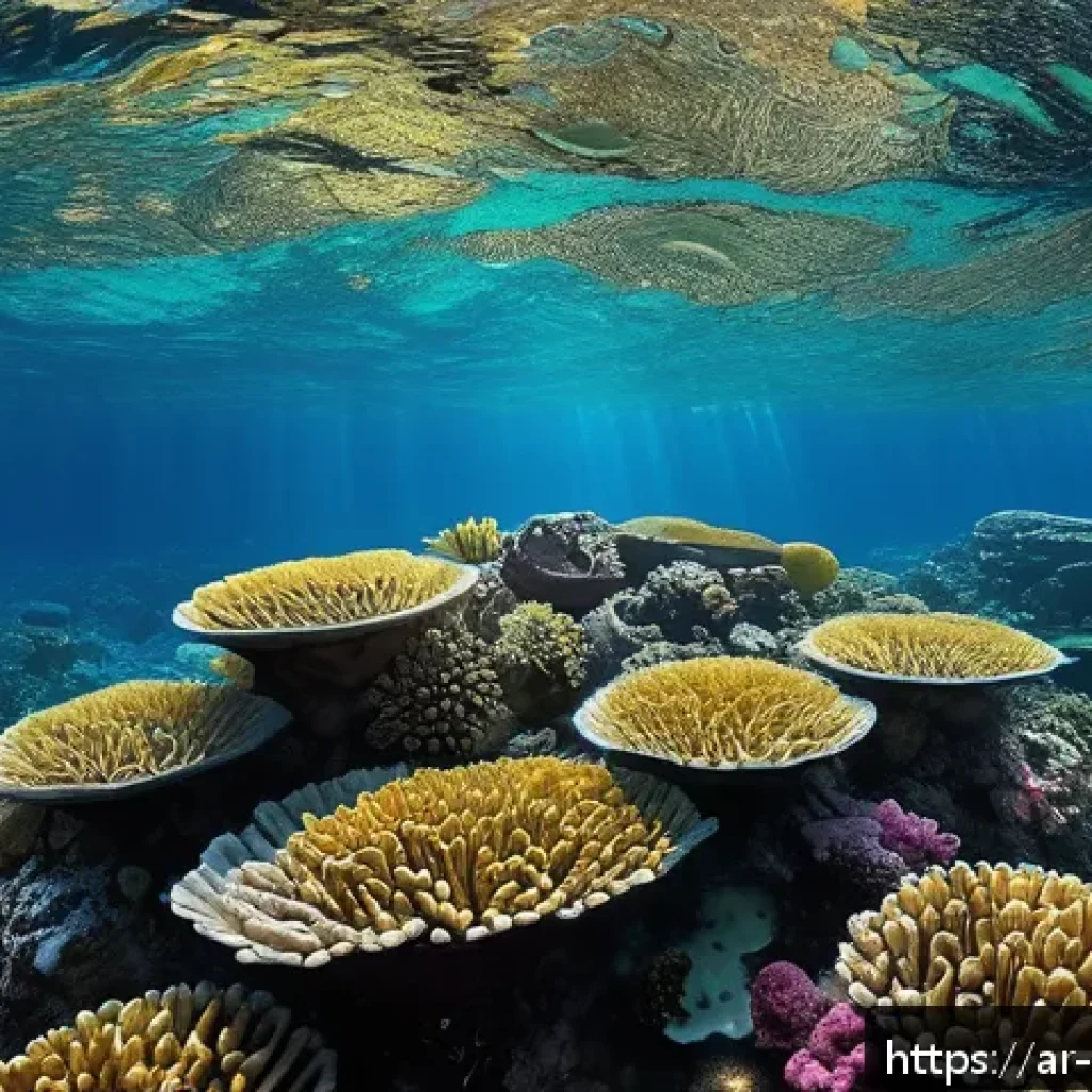 해양 영양염과 미량 원소 - A vibrant underwater scene depicting a balanced marine ecosystem in the Red Sea, featuring healthy c...